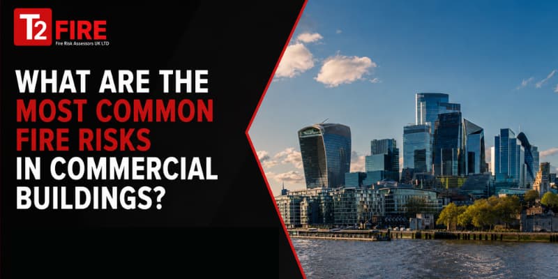 What are the most common fire risks in commercial buildings