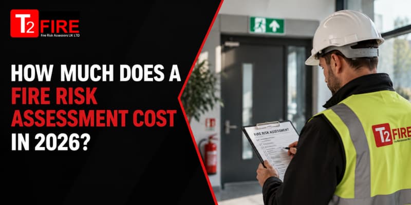 How much does a fire risk assessment cost in 2026 blog heading infographic